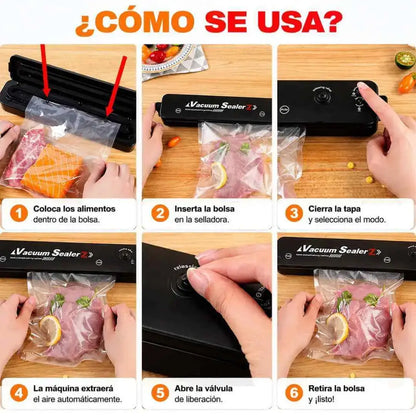 Sellador de bolsas al Vacío para Alimentos