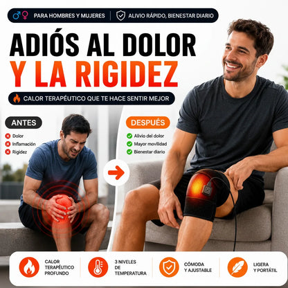 Rodillera Térmica USB | Alivio al Instante