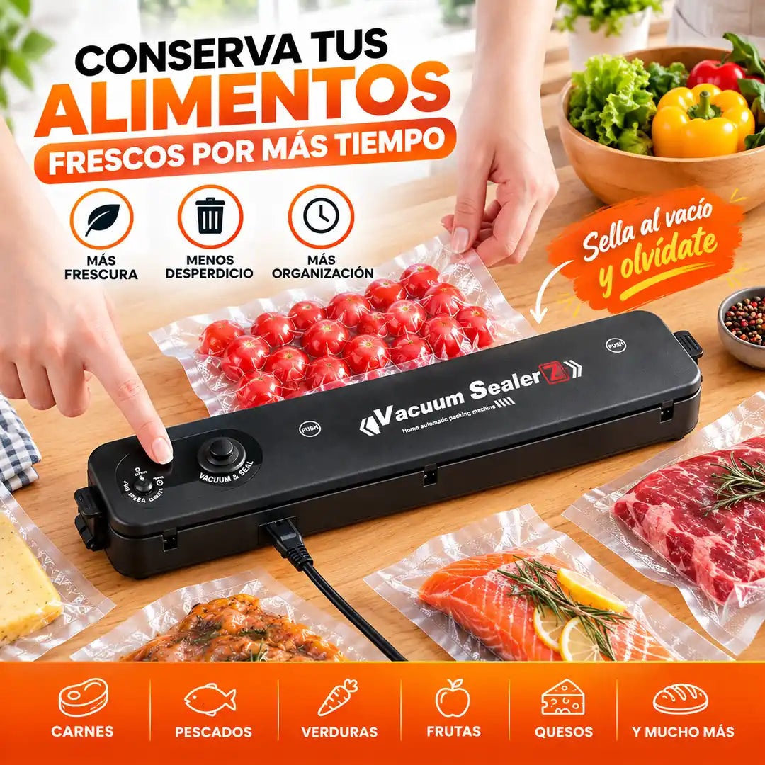 Sellador de bolsas al Vacío para Alimentos